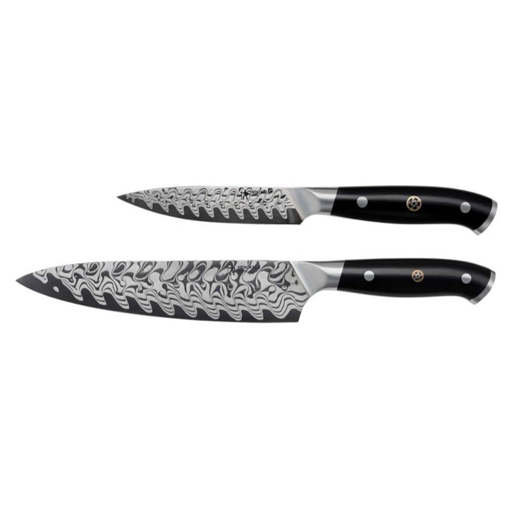Henckels Compass Damascus 2-pc Starter Knife Set Brand New Gift SET Packaging!